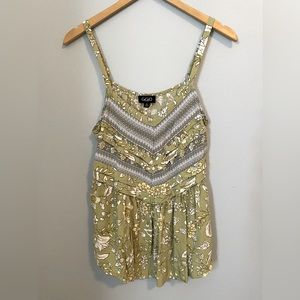 Women’s GiGio Tank Top Green Size Medium